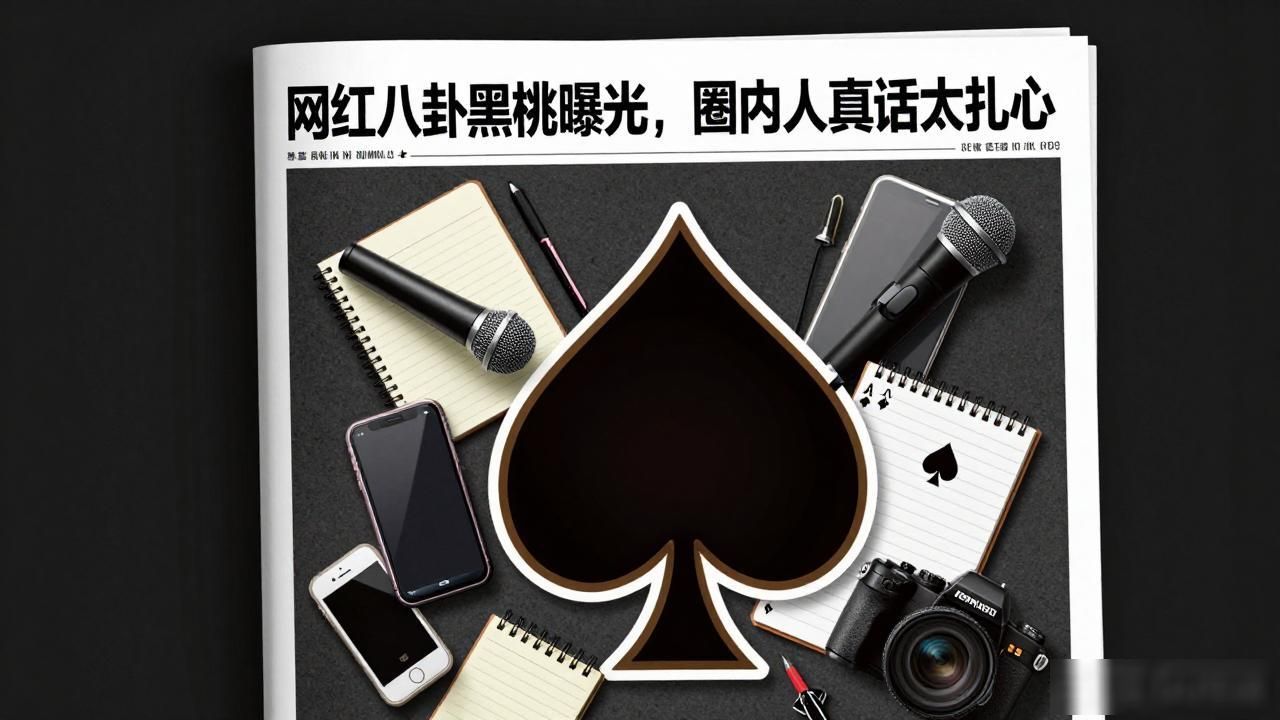 网红八卦黑桃曝光，圈内人真话太扎心